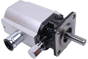 Chamixx 2 Stage 16 GPM Hydraulic Pump 3600RPM 3045PSI Aluminum Wood Splitter Pump Compatible with Various Log Splitter Truck Snowplow Trailer Lift Aerial Platform Wheelchair Lifts