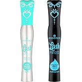 essence Lash Princess Waterproof Mascara &amp; Primer Duo Bundle | Waterproof, Smudge-proof, Primer for Extra Length &amp; Volume, Defines &amp; Separates, Cruelty Free &amp; Vegan, Pack of 2