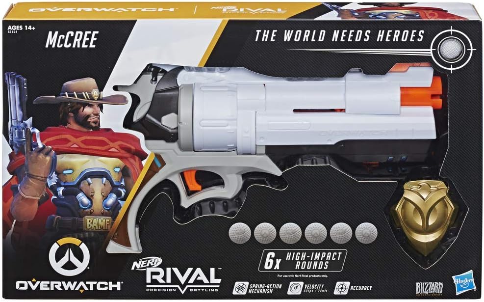 Nerf Rival Overwatch de McCree