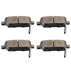 cciyu D1090 Rear Semi-Metallic Disc Brake Pads Kit