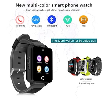 Lorenlli Fit S9 Smart Watch 1.54 Pulgadas 3G Smart Watch Fit ...