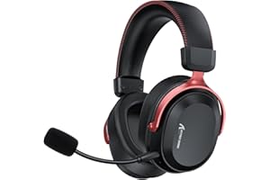 ATTACK SHARK L30PRO Wireless Gaming Headset,7.1 Surround Sound, 50mm Drivers,20ms Low Latency,Detachable Noise-Canceling Micr