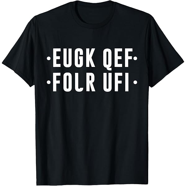 EIIGY POCR OFF Fold Up Hidden Message (Fuck Off) T-Shirt Black