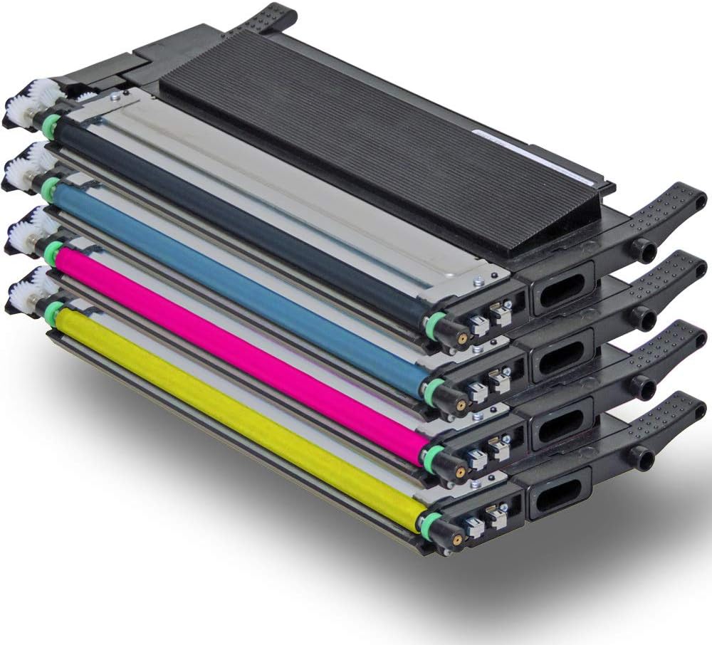 4 Toner compatible for Samsung CLX-3305 (CLT-P406 °C XL All Colours Pack Black Cyan Magenta Yellow Premium Remanufactured Toner Cartridge