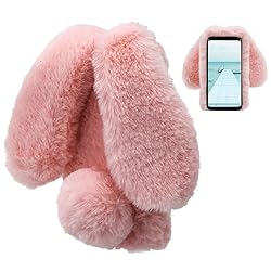 LCHDA Rabbit Case for Samsung Galaxy S8, Cute 3D