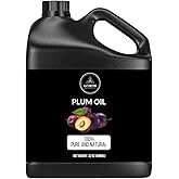 Naturevibe Botanicals Plum Oil 32 Ounces | 100% Pure and Natural | Great for Skin Care and Hair Care