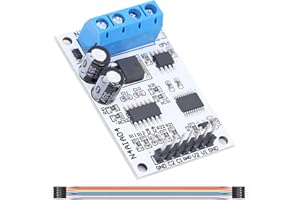 DAOKI DC 12V 4-20mA 0-5V 0-10V Voltage Signal Acquisition RS485 Modbus RTU Module for PLC Current Transmitter N4AIA04 Measuring Instruments DC 8-25V