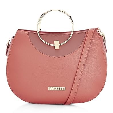 Caprese Anida Womens Satchel (Brick)
