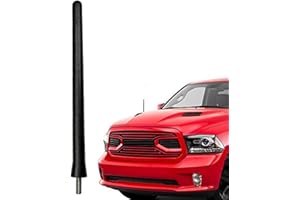 AntennaMastsRus - The Original 6 3/4 INCH is Compatible with Dodge Ram Truck 1500 (2009-2019) - Short Rubber Antenna - Recept