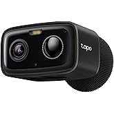 Tapo 1080p Outdoor Wireless Security Camera, Up to 180-Day Battery, C401 | Person Detection, Color Night Vision, Subscription-Free Local Storage or Optional Cloud, Works with Alexa &amp; Google Assistant