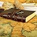 Yosemy Travel Journal Notebook, Retro Vintage Diary Writing Notepad Guest Book for Gift