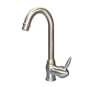 Amazon Com Itc 97700fni Nospry Db Hi Rise Kitchen Faucet Automotive