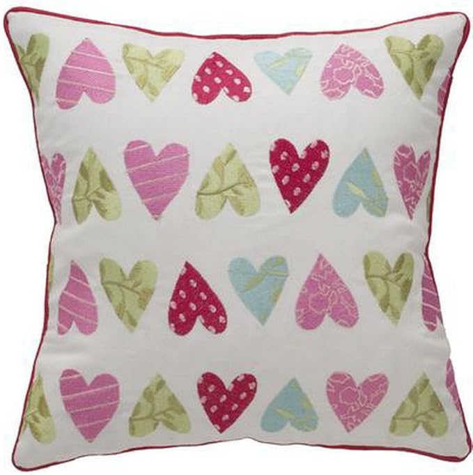 Heart cushion cover, love heart design NEW Amazon.co.uk Kitchen & Home