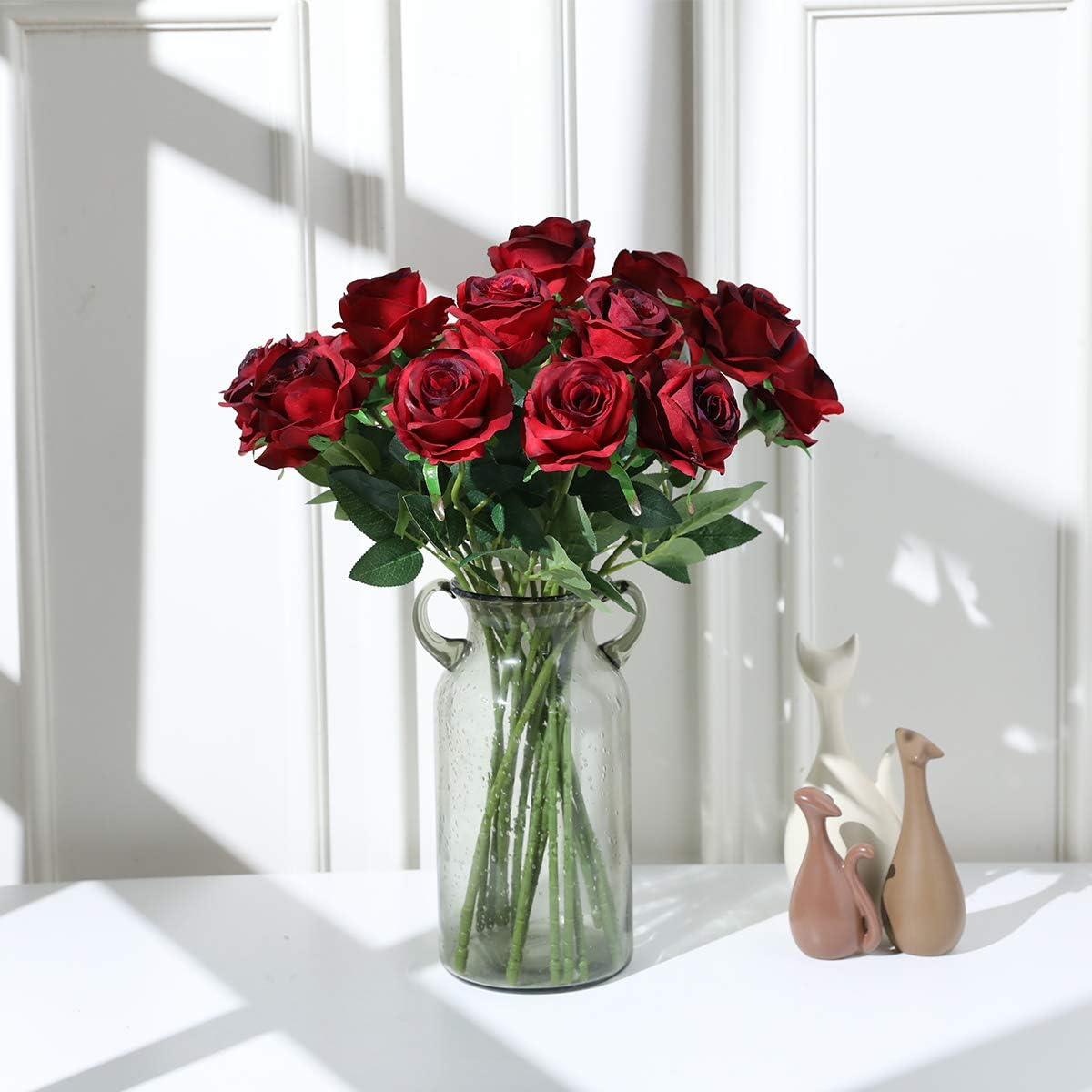 Tifuly 12 PCS Artificial Roses - Image 3
