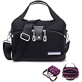 Crossbody Bag, 2023 New Women Waterproof Anti Theft Multi-pocket Oxford Cloth Crossbody Shoulder Bag Handbag Purse.