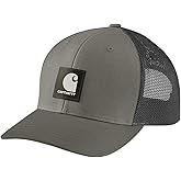 Carhartt Mens Rugged Flex Twill Mesh-Back Logo Patch Cap
