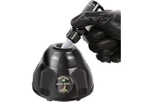 Yugui Mini Vortex Paint Mixer 4000rpm with Touch Function, High-Speed Lab Mixer Machine for Paint Shaking, Nail Polish, Tattoo Ink, Eyelash Glues, Test & Centrifuge Tubes Compact & Efficient, Black