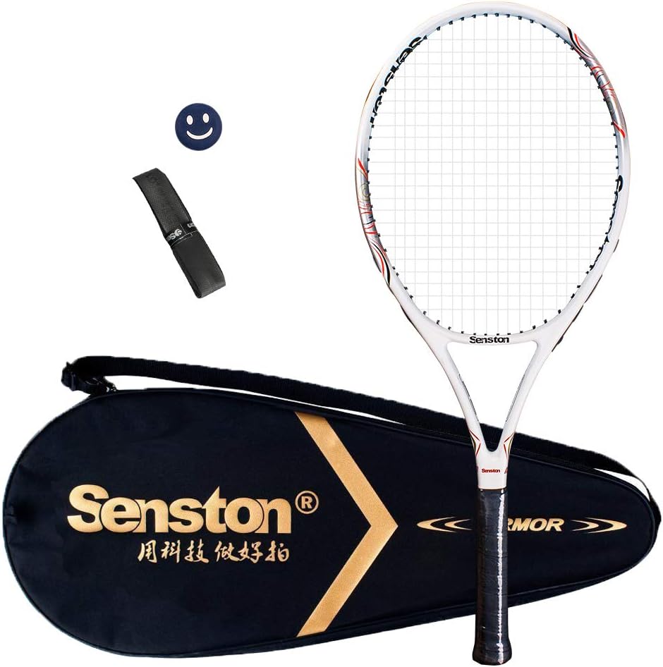 Senston Adult 27'' Tennis Racket with Premium Carry Case, Tennis
