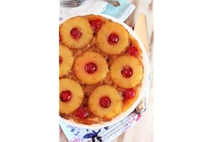 CAMILLES GOODIES Camille's Goodies: Classic Pineapple Upside Down Cake, 9 inch, Caramelized with Maraschino Cherries