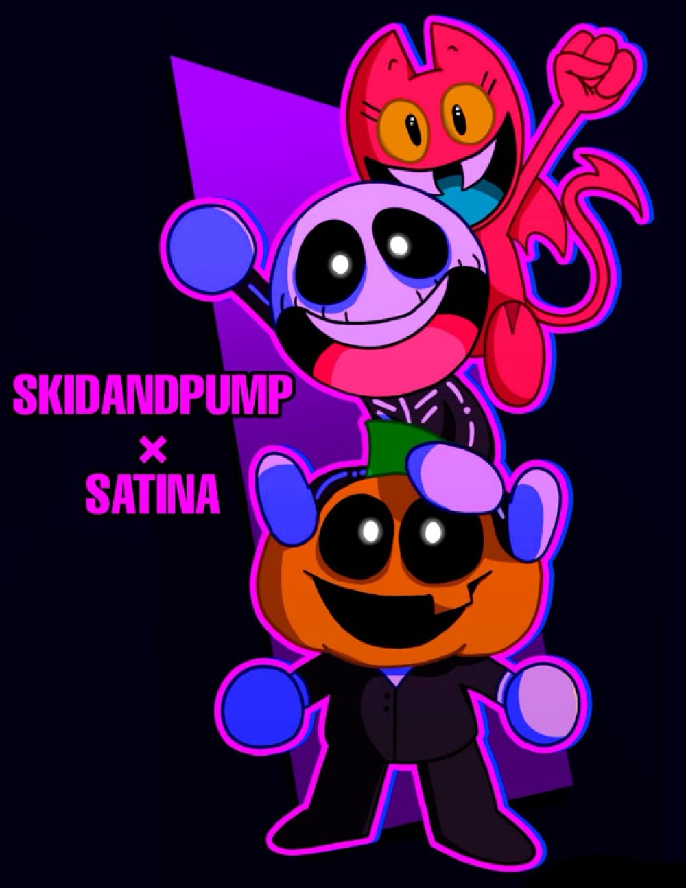 Amazon Co Jp Skidandpump And Satina Skid And Pump Fanart Skid And Pump Notebook Skid And Pump Friday Night Funkin Skid And Pump Friday Night Skid And Pump Journal