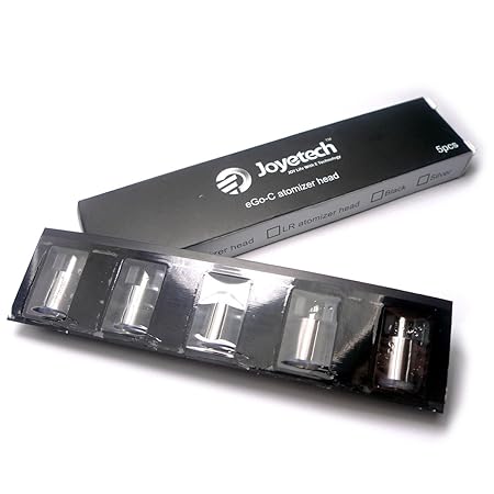 eGo-C / eCab / eRoll Typ A Verdampferköpfe / Atomizer Head, 5er Pack, original Joyetech