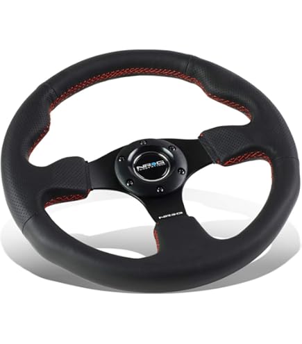 NRG RST-022R-Y 35φ ディープデッシュ ステアリング ハンドル Amazon.com: NRG Innovations RST-022R-Y Reinforced Steering