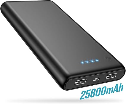Power Bank 10000mAh 5V 2A Per Abbigliamento Riscaldante, Batteria Esterna Portatile Per Gilet E Giacche Termiche