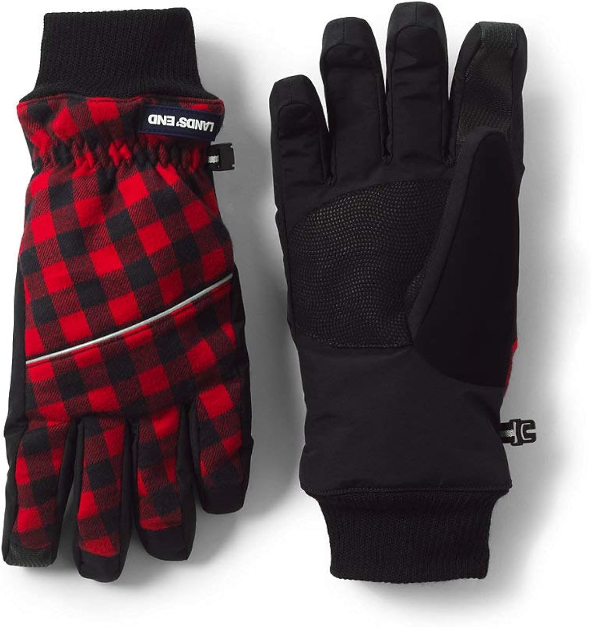 Lands' End Men's Squall Waterproof Gloves at Amazon Men’s Clothing store