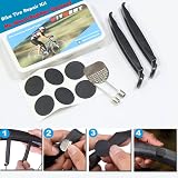Kitbest Bike Repair Kit with Pump 16-in-1 Multitool and Bag view 6