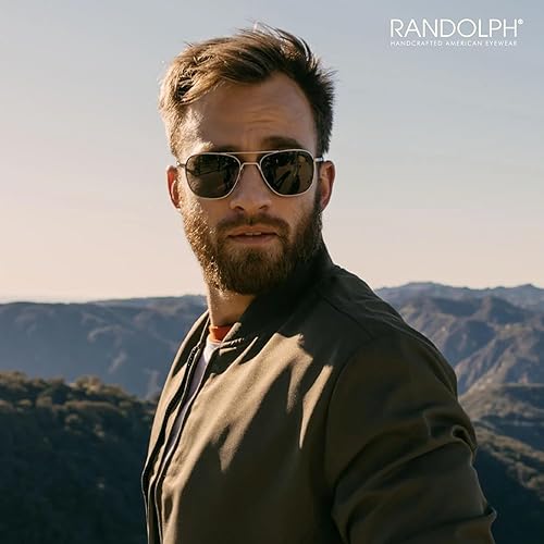 Randolph Engineering Randolph Eyewear Aviator Sunglasses for Men