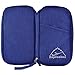 Hopsooken Travel Wallet & Passport Holder Organizer Multi-purpose Rfid Blocking ID Card Pouch Clutch Bag (Darkblue)