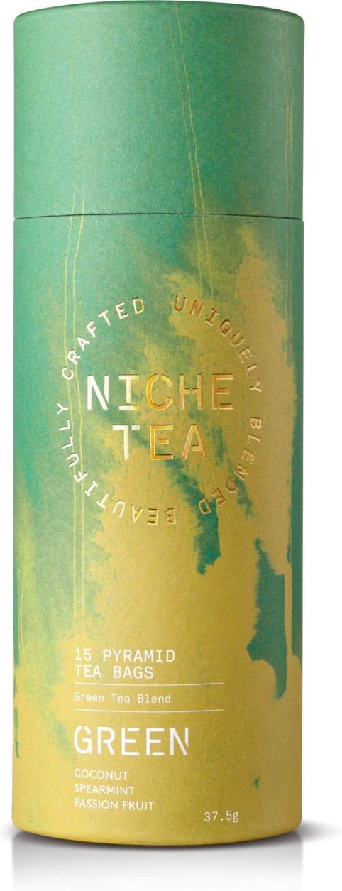 Niche Tea Green Tea - Coconut, Spearment and Passion Fruit