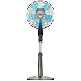 Rowenta VU5550 Turbo Silence Oscillating Fan, Standing Fan, 4 Speed Fan with Remote Control