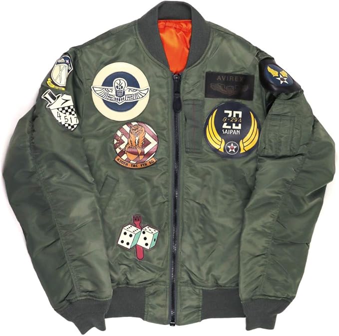 Amazon アビレックス Avirex アヴィレックス Ma 1 コマーシャル Top Gun トップガン フライトジャケット ミリタリージャケット メンズ レディース Xl 73 Sage コート ジャケット 通販