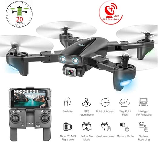 airplane drone with camera