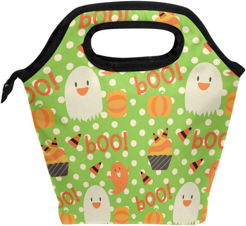 DEZIRO Halloween Demon Cooler Bag Insulated Lunch Bag Meal Package