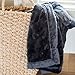 Saranoni Security Blankets for Babies Super Soft Boutique Quality Lush Luxury Baby Blanket (Small, Charcoal)