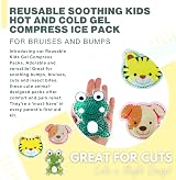 D.A.Y. Republic Reusable Kids Hot & Cold Gel Compress 3 Animal Packs view 3