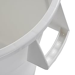 Winco Heavy-Duty Round Waste Container/Trash
