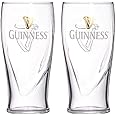 Guinness 2 Pack 1/2 Pint Glass Set