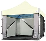 E-Z UP Cube Mesh Canopy Screen Room, Fits 10' x