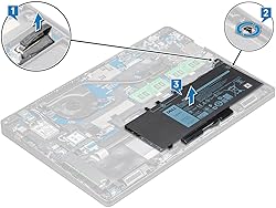 DELL GJKNX 7.6V 68Wh 4-Cell Notebook Battery For