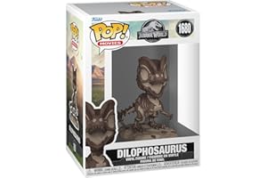 Funko Pop Movies: Jurassic Park​ Fossil - Dilophosaurus - Collectable Vinyl Figure - Gift Idea - Official Merchandise - Toys for Kids & Adults - Action/Adventure Fans - Model Figure for Collectors