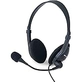 Verbatim Stereo USB Headset with Microphone and in-Line Remote