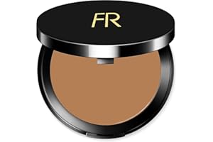 Cream To Powder Foundation by Flori Roberts, Full Coverage for Women of Color or Deeper Skin Tones, Long Lasting Makeup, Matte Finish, Covers Uneven Complexion and Hides Imperfections, 0.30 oz