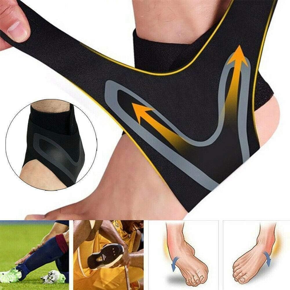 Zakball Walk-Hero The Adjustable Elastic Ankle Brace Ultra-Thin Breathable 1 Pair