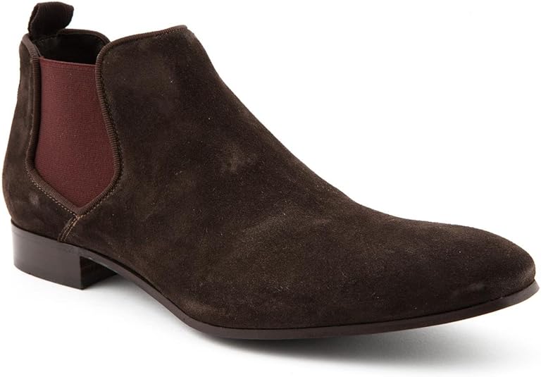 Mens Jones Bootmaker Kilnhurst Brown Suede Chelsea Boots Size 12