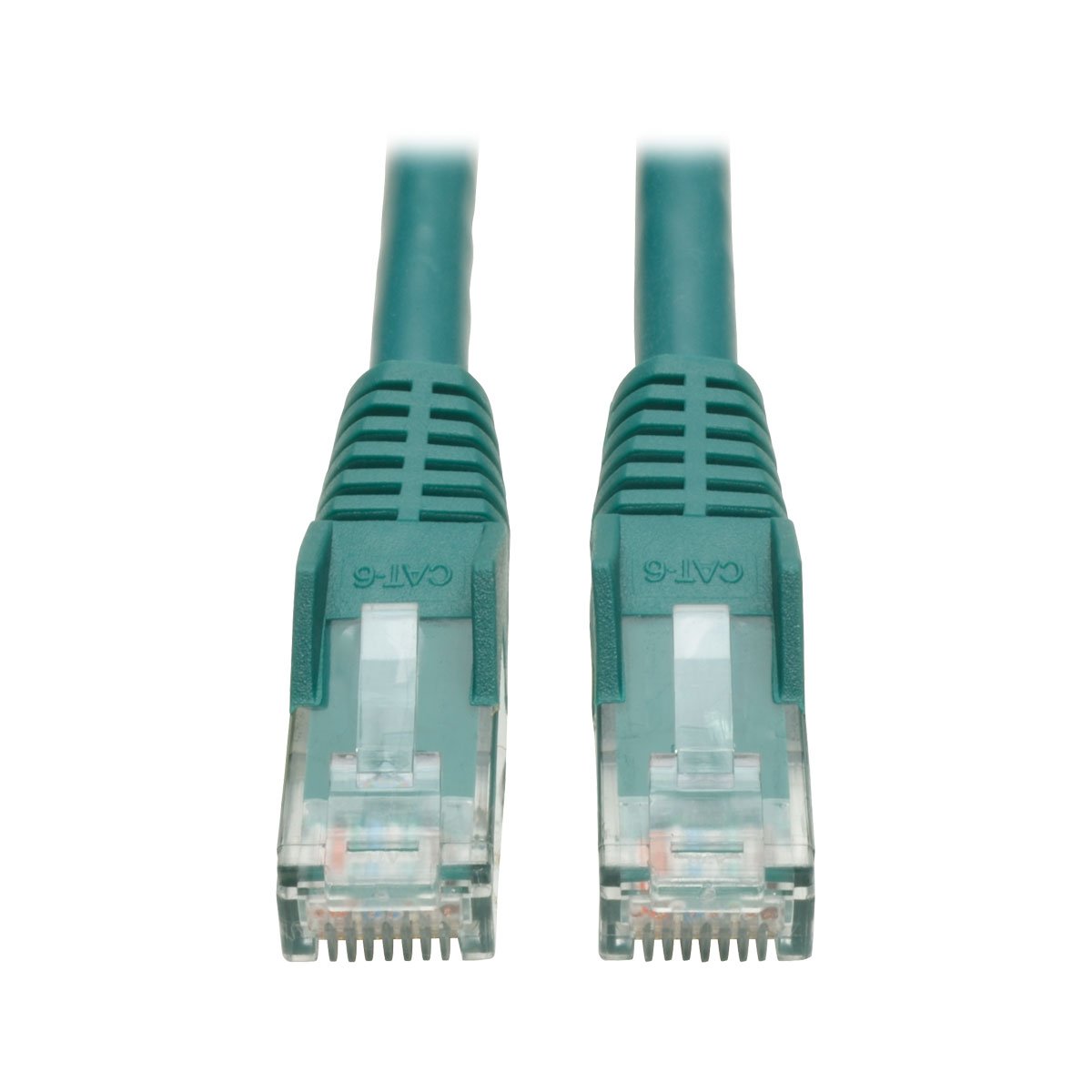 Tripp Lite Cat6 Gigabit Snagless Molded UTP Patch Cable RJ45 M/M Green, 2.13 m (N201-007-GN)