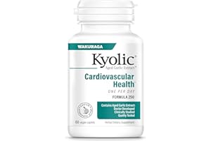 Kyolic Aged Garlic Extract Formula 250, Cardiovascular Health*, One Per Day 60 Caplets
