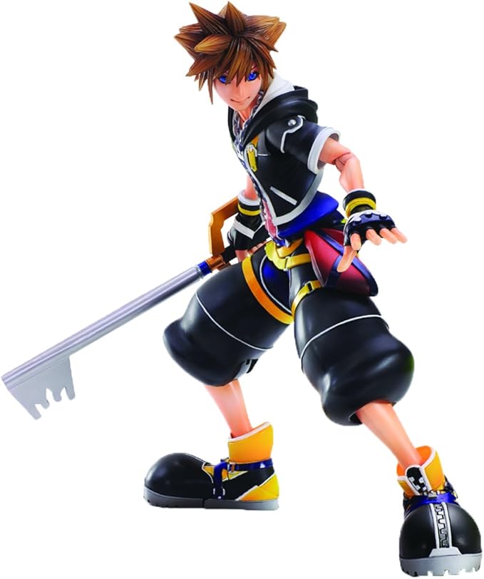 Kingdom Hearts II Play Arts Kai Action Figure Sora, Figures Amazon